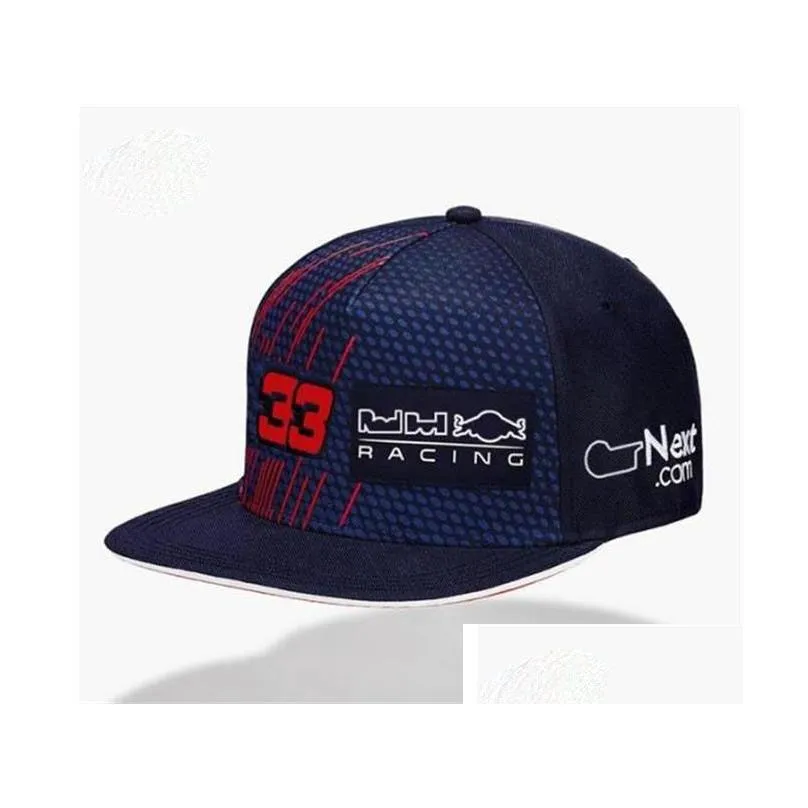 f1 racing cap brand full embroidered logo baseball cap