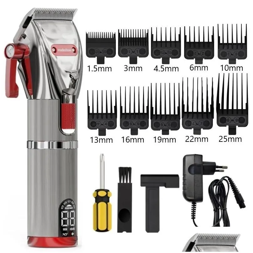Hair Trimmer Professional Clippers MADESHOW M5 M5f Electric Powerful cuting Machine Grooming Styling Tools Clipper Barber 221110