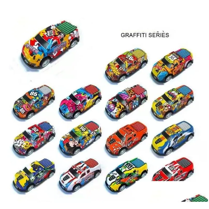 Diecast Model Cars New Cool Childrens Toy Car Mini Inertia Return Racing Drop Delivery Toys Gifts Model Toys Dhonb