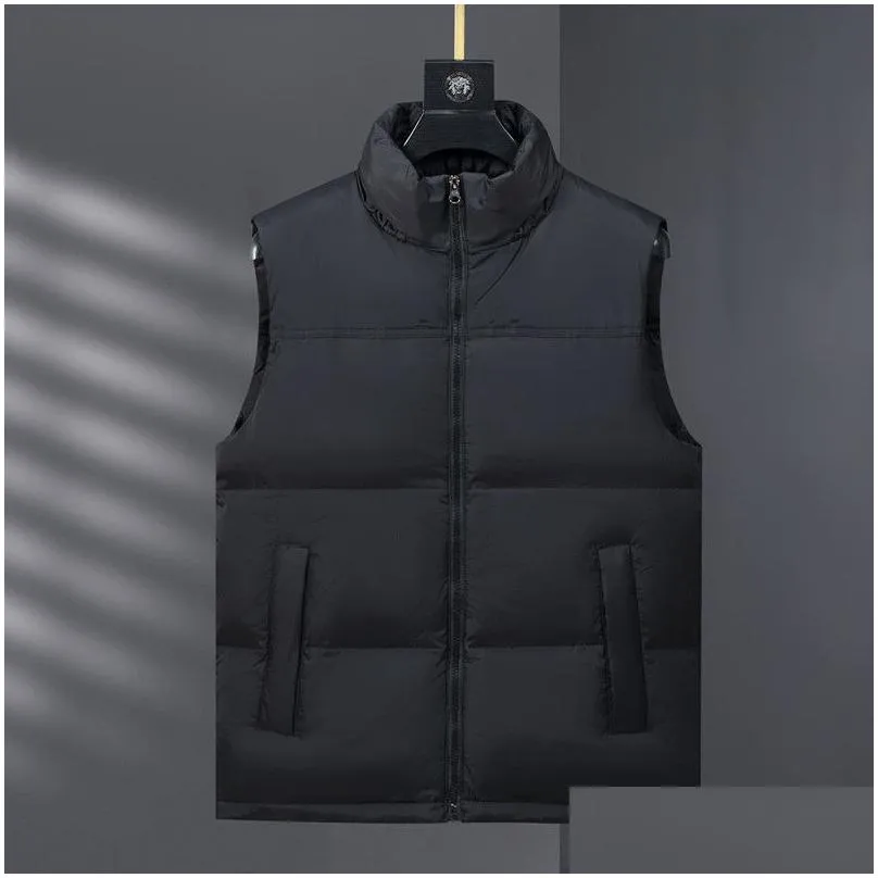 Coat Designer Women Gilets Puffer Vests Men Vest Jacket Woman Mens Gilet Body Warmer Man Waistcoat Top Outdoor Warm 3XL 4XL Plus Size Hooded Zipper Fashion Winter