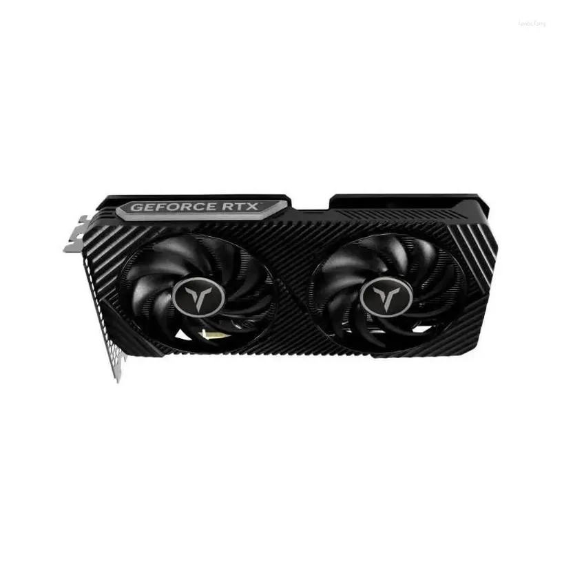 Graphics Cards Yeston Rtx 4060 8G D6 Gpu Gddr6 Nvidia Graphic Card 8Pin 128 Bit Rtx4060 For Pc Gaming Drop Delivery Computers Networki