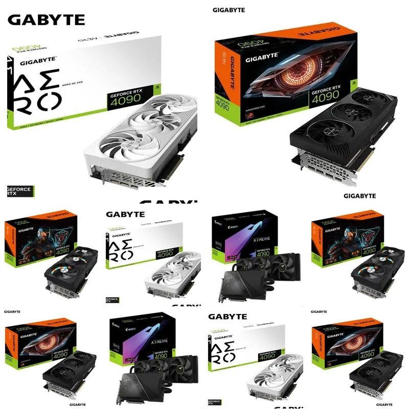 GIGABYTE RTX4090 Super  All-in-One Water  Magic  Snow  Wind Demon OC Edition 24G New Discrete Gaming Graphics Card(Older