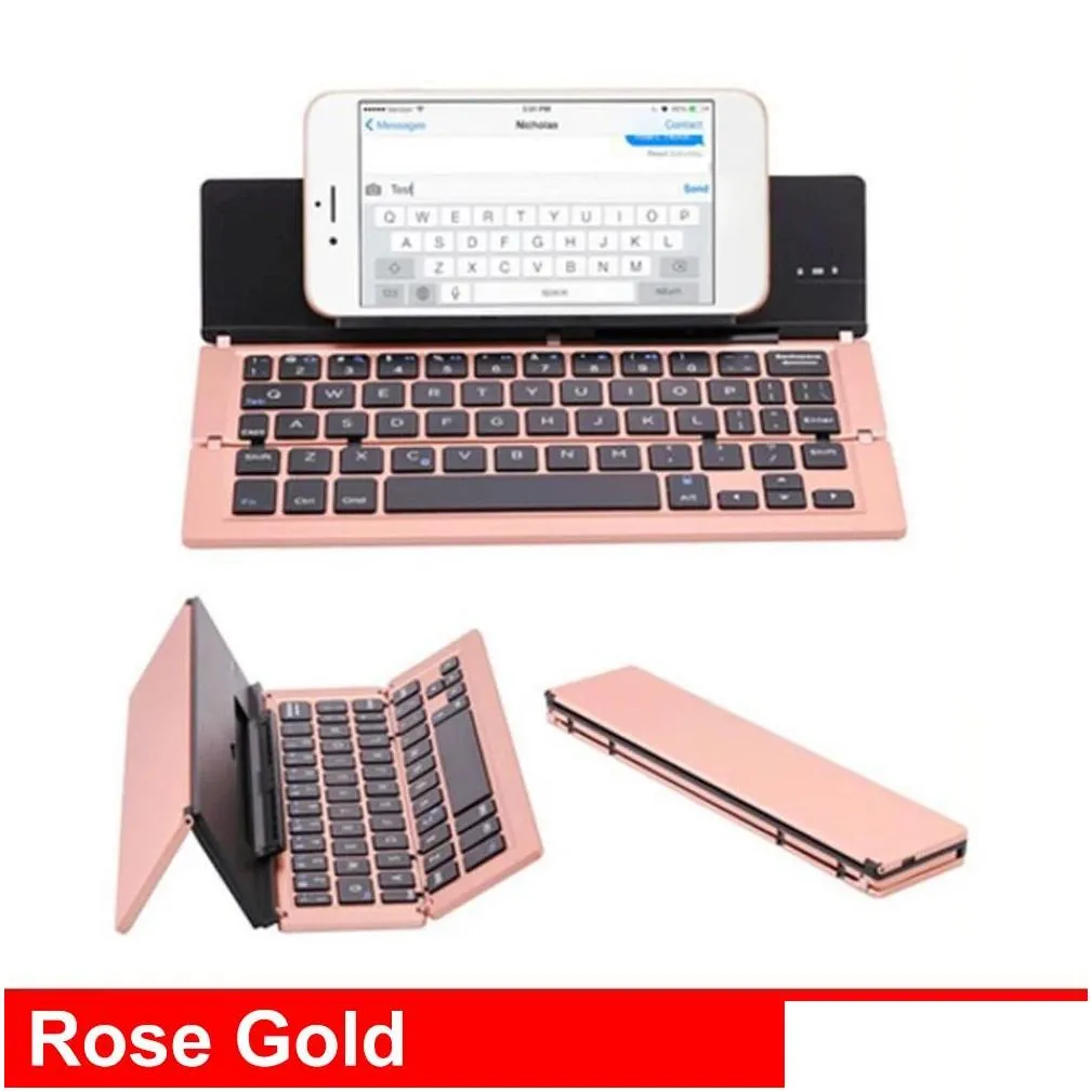 Keyboards Wireless Folding Keyboard BT 5 1 Numeric Keypad for IOS Android Windows Ipad Tablet Portable Mini Digital 231130