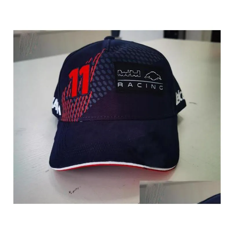 f1 racing cap brand full embroidered logo baseball cap
