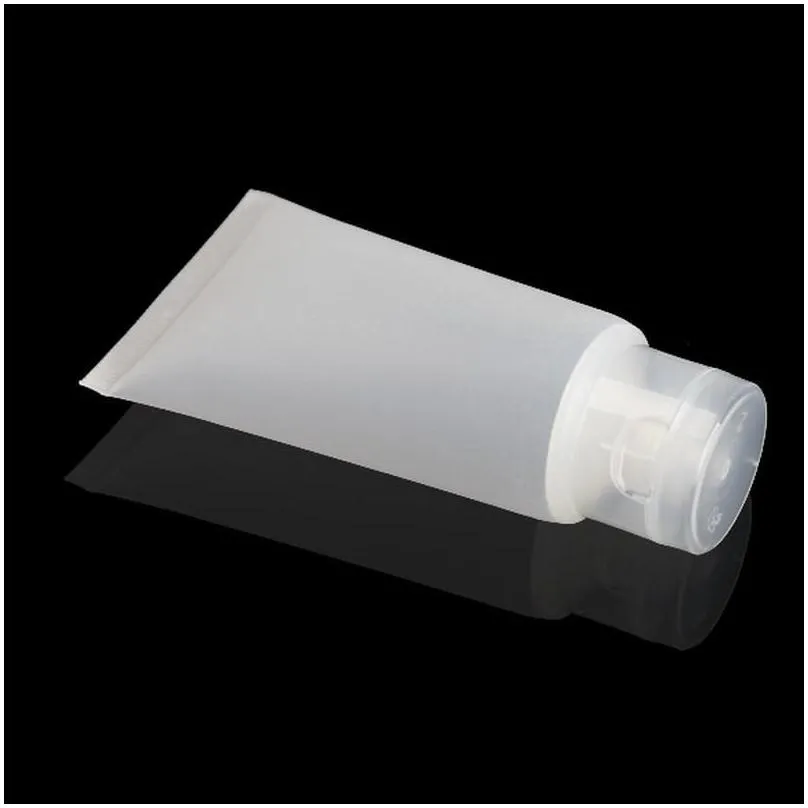 Packing Bottles Wholesale 5Ml 10Ml 15Ml 20Ml 30Ml 50Ml 100Ml Empty Clear Plastic Lotion Soft Tubes Bottles Frosted Sample Container Co Dhubx