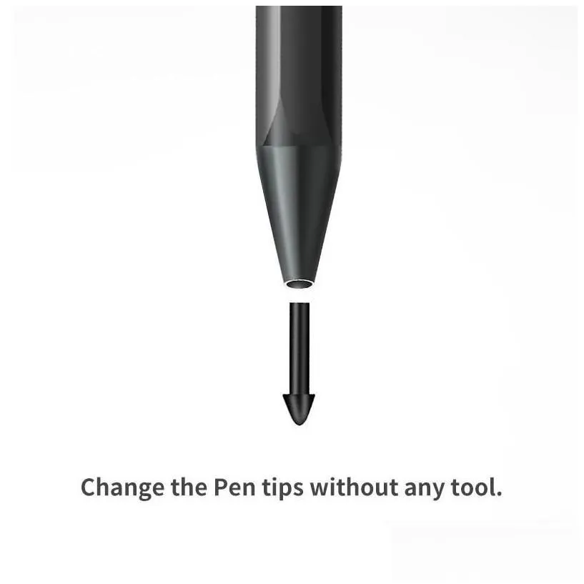Stylus Pens 4096 Pen For Surface Pro 3 4 5 6 7 X Go 2 Laptop Book Studio Asus Tablet Magnetic Touch Drop Delivery Computers Networking