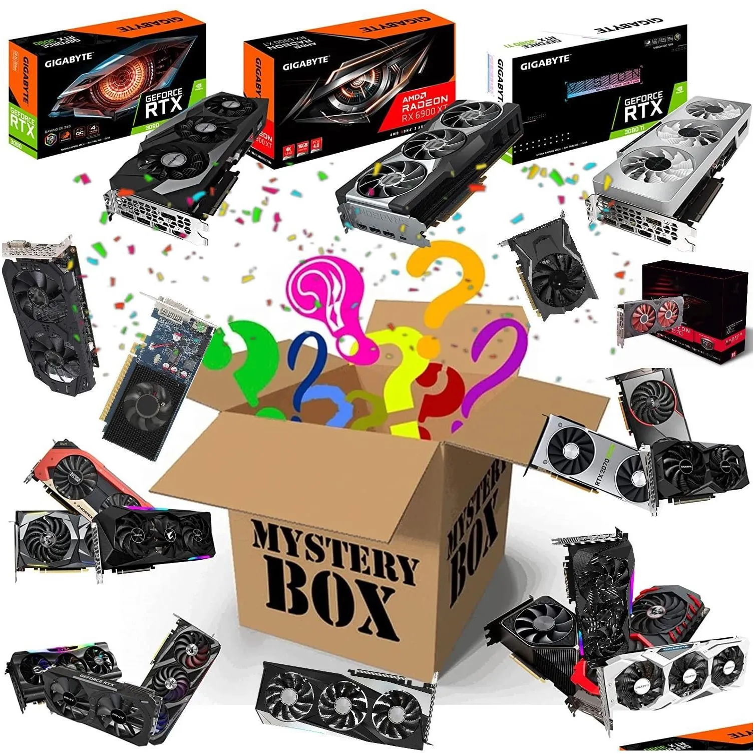 Smart Devices Cameras Gamepads Lucky Mystery Boxes Digital Electronics Earphones Cell Phone Accessories n7hk0