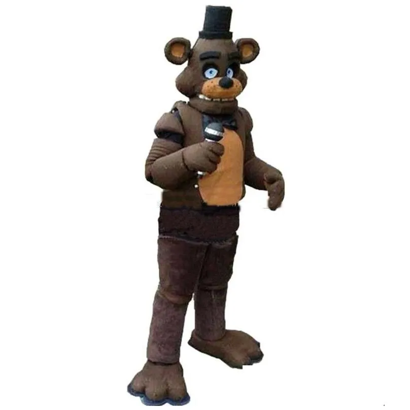 Cartoon Clothing 2019 Factory New Five Nights at Freddy`s Fnaf Toy Creepy Freddy Fazbear Mascot Costumes Cartoon Character Adult