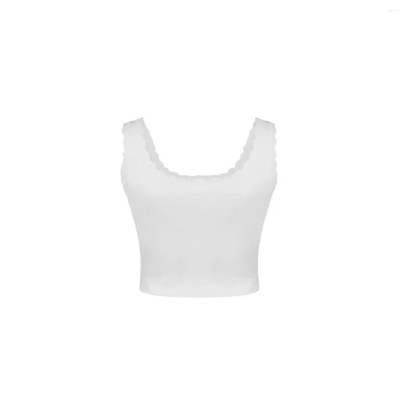 Women`s T Shirts Women Tank Top Sleeveless Tops U-neck Lace Patchwork Embroidery Summer Clubwear