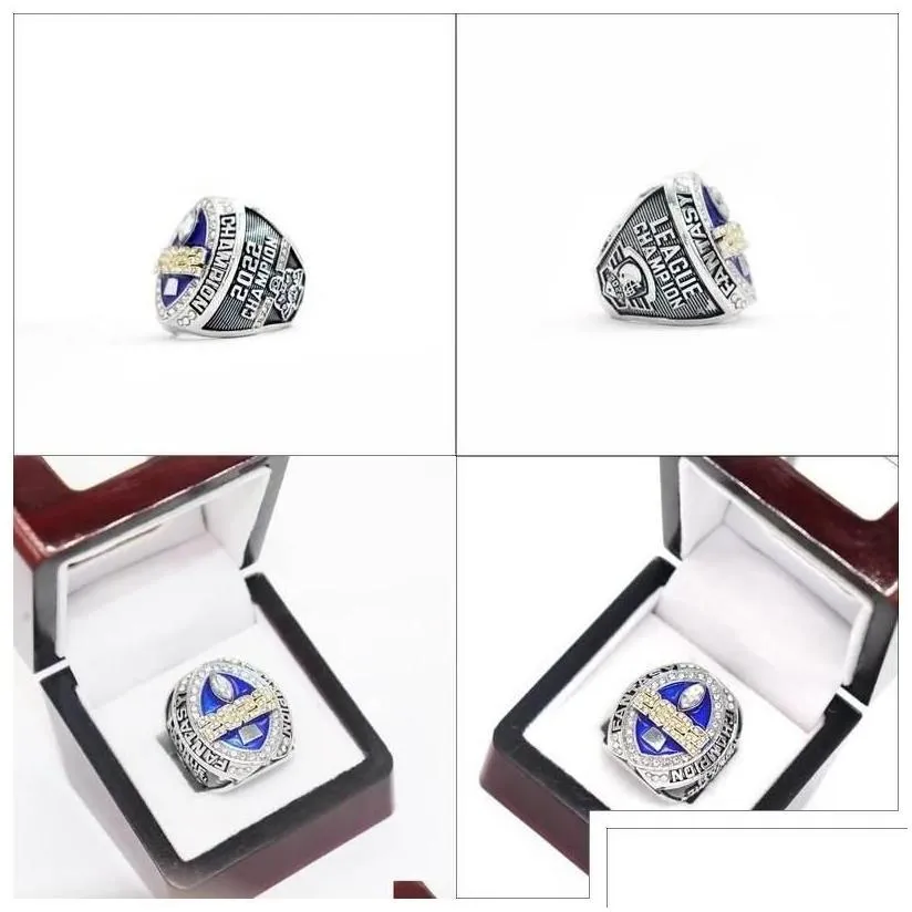 cluster rings cluster rings s 2022 blues style fantasy football championship fl size 814 drop delivery 2021 jewelry chainworldzl dhxb5