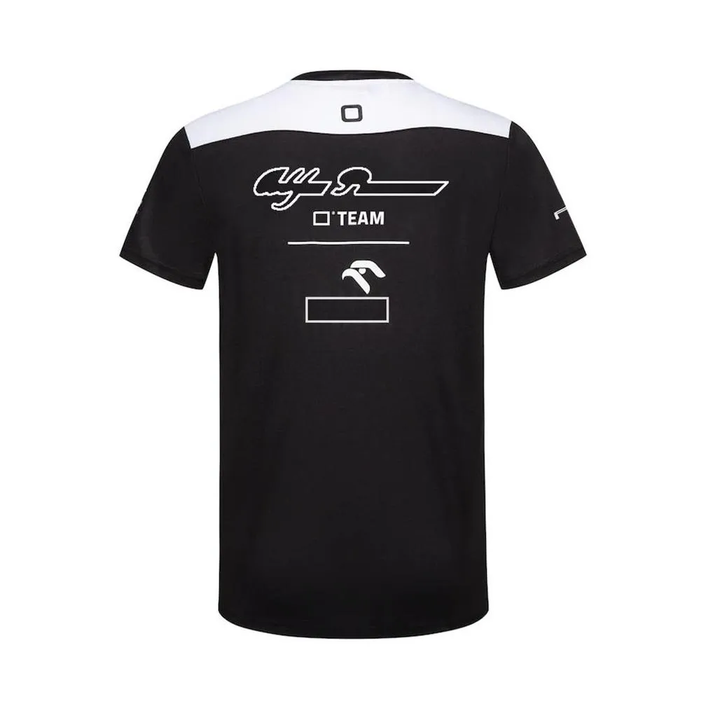 Motorcycle Apparel F1 T Shirts Forma 1 Racing Team Summer Short Sleeves Custom Fan Plus Size Quick Dry Breathable 2022 Drop Delivery A Dhybv