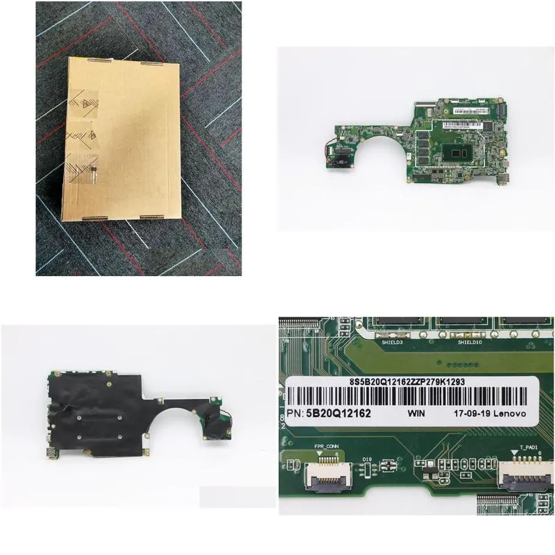 Original Laptop  Yoga 720-12IKB Motherboard I7-7500 UMA 8GB RAM FRU 5B20Q12162 5B20Q12210