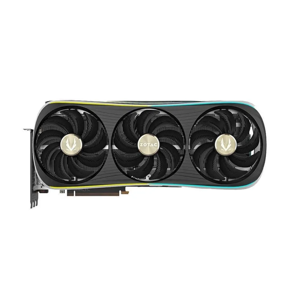 ZOTAC New RTX 4090 RTX4090 Graphics Card GDDR6X NVIDIA GPU 4nm 24GB 384Bit 12Pin Video Card Gamer RGB 2235Mhz placa de video