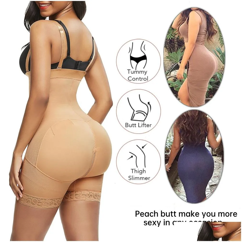 Waist Tummy Shaper Colombian Reductive Girdles Trainer Body Butt Lifter Control Panties Postpartum Recovery Slimming Shapewear 221104