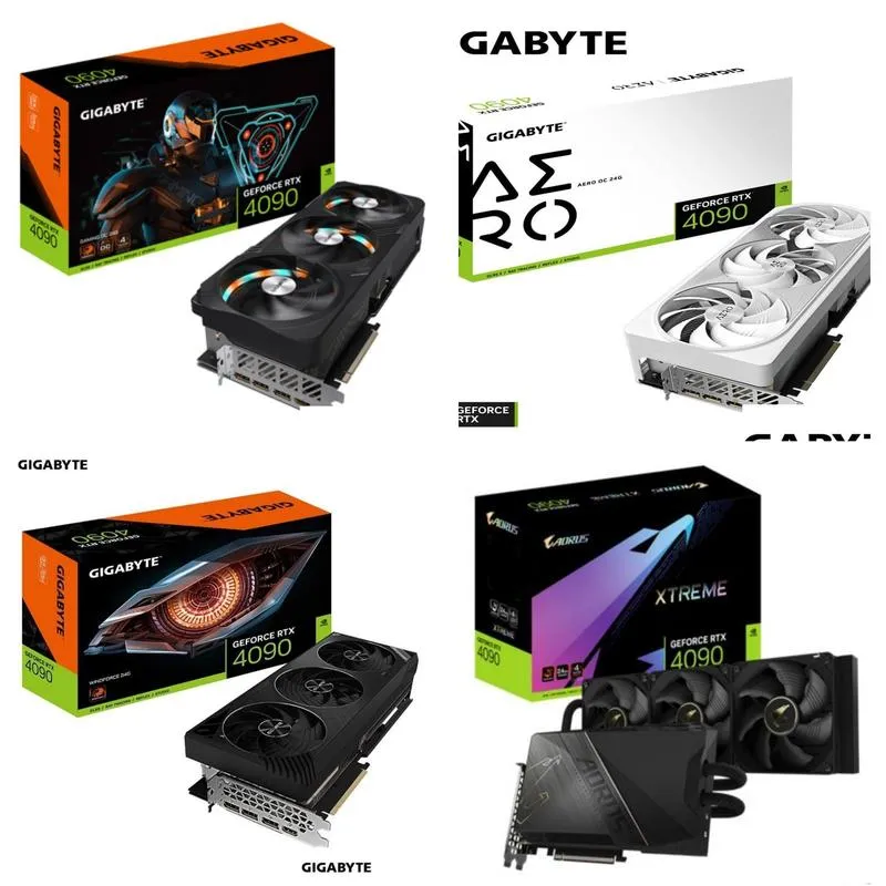 GIGABYTE RTX4090 Super  All-in-One Water  Magic  Snow  Wind Demon OC Edition 24G New Discrete Gaming Graphics Card(Older