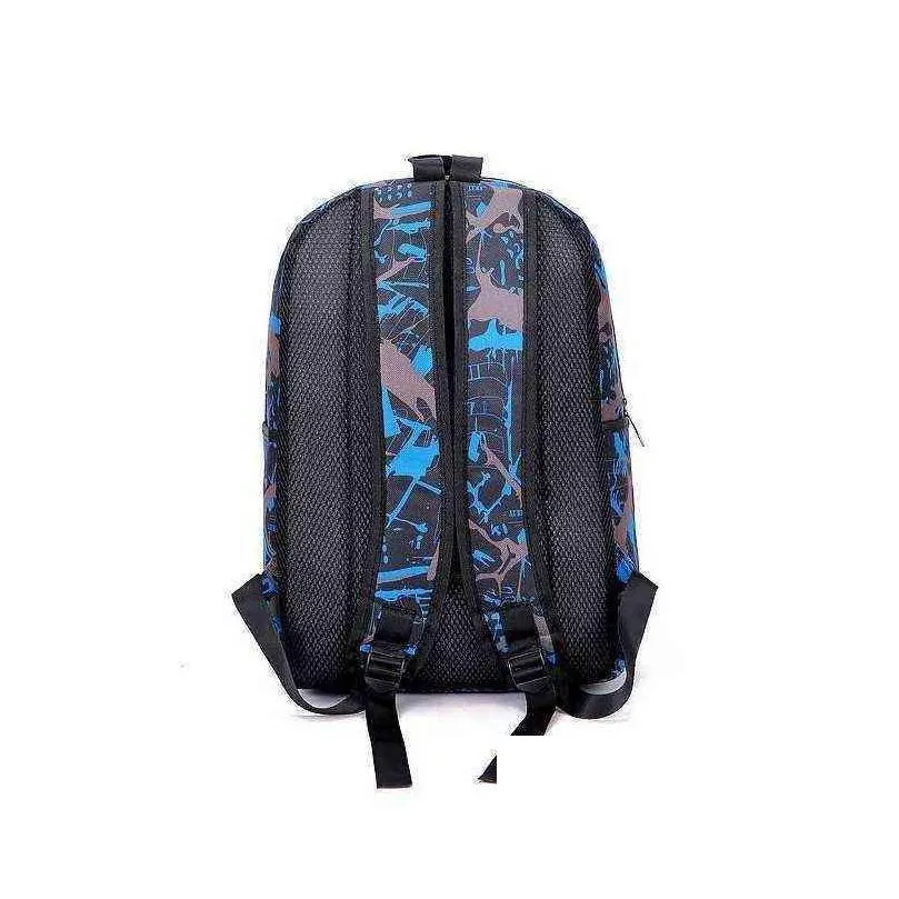 2020 Cheap out door outdoor bags camouflage travel backpack computer bag Oxford Brake chain middle school student bag many colors