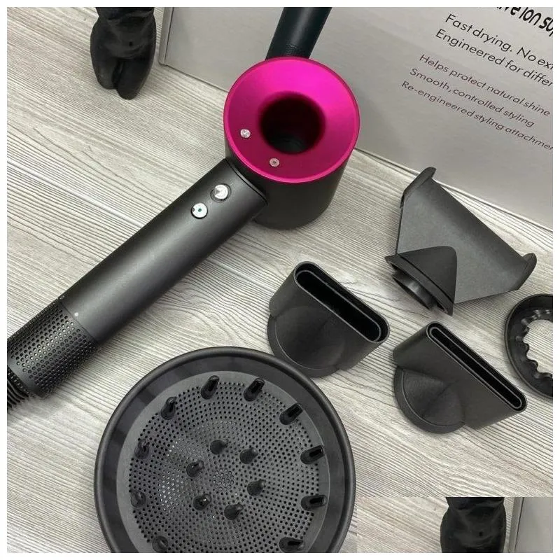 Hair dryer negative ion professional salon home styling tools hot and cold wind magnetic suction nozzle new upgrade