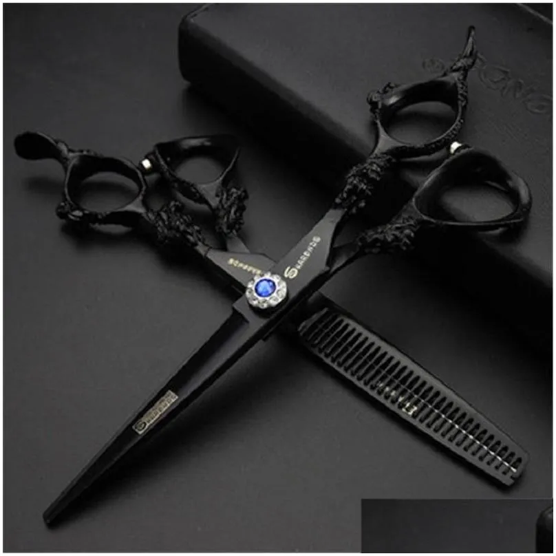 Japan Original 6.0 Professional Hairdressing Scissors Barber Set Hair Cutting Shears Scissor Haircut