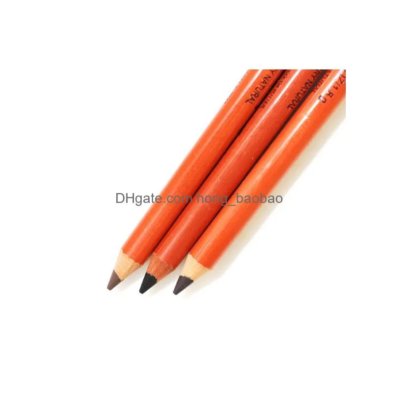 wholesale 24pcs/lot party queen eyebrow pencils waterproof long lasting professional naturally wholesale the lowest price 