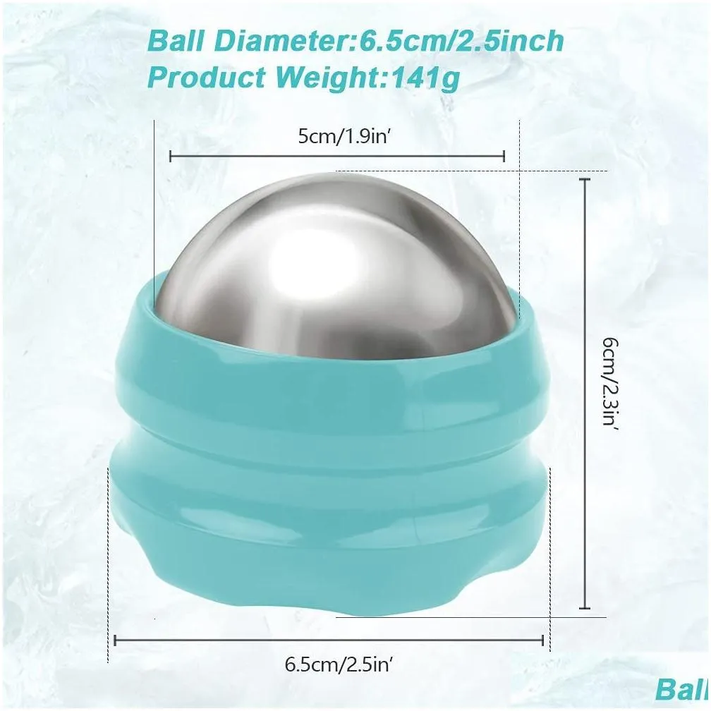 Other Massage Items Cryo Therapy Ice Ball Cold Relief For Inflammation Swelling Foot Back Body Muscle r Rapid Workout Recovery 221208