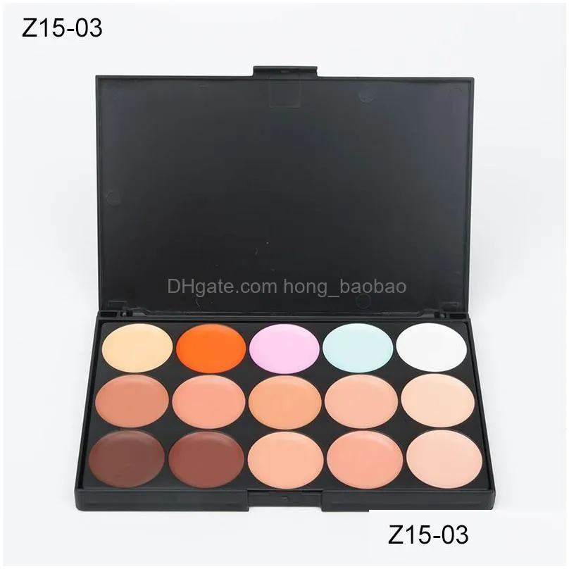 concealer 15 colors face camouflage cream contour palette maquillaje profesional foundation paleta 230809