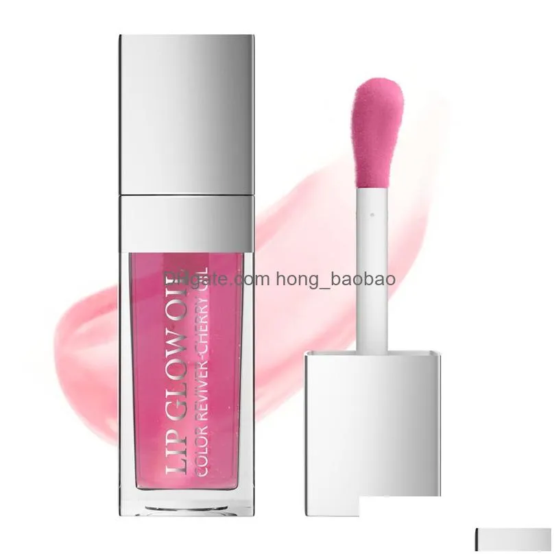 jelly color changing lip oil plumping moisturizing crystal water light sexy plump nourishing lip glow oil lips makeup cosmetics