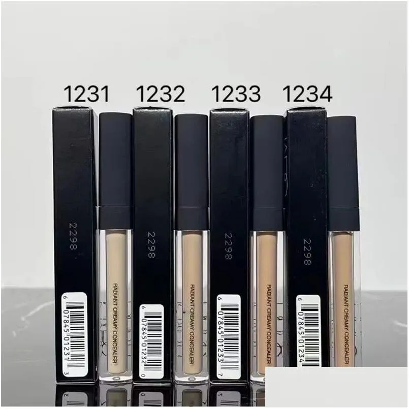  cosmetics radiant creamy concealer liquid concealer cream waterproof primer base dark circle cream 6ml