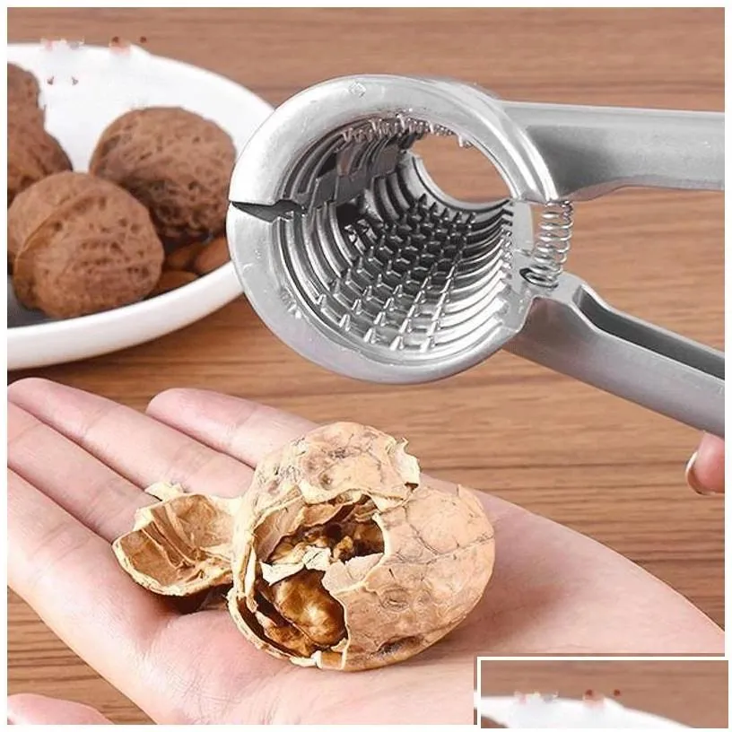 Fruit Vegetable Tools Sublimation Mtifunction Crack Almond Walnut Pecan Hazelnut Hazel Filbert Nut Kitchen Nutcracker Shell Clip T