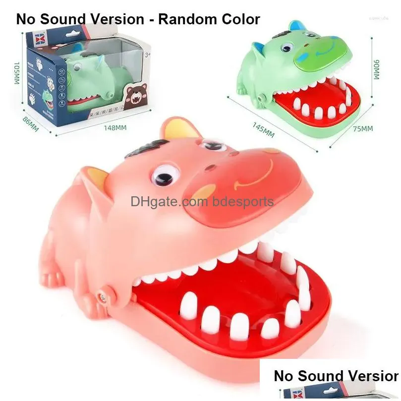 Party Masks Party Masks Creative Big Size Clogodile Mouth Dentist Bite Finger Game Funny Gags With Light Amp Sound Toy For Kids Family Dhpzw