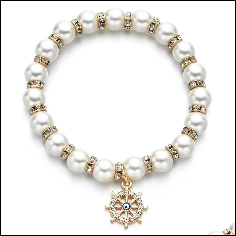 pearl bracelets for woman cuff bracelet anniversary gift luxury jewelry tree of life pendant bracelet
