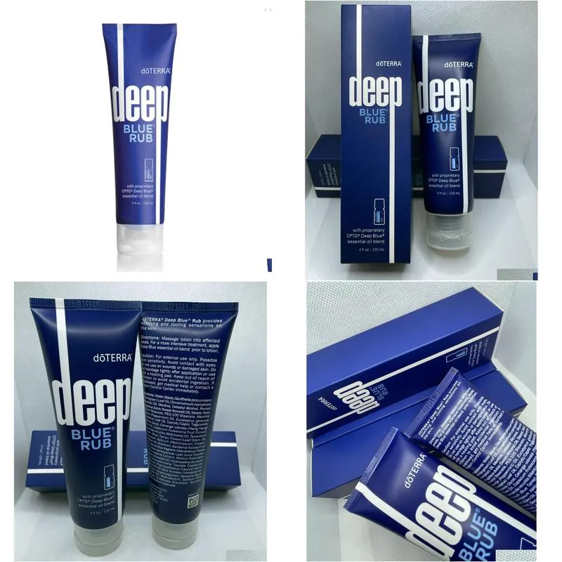  oil foundation primer body skin care deep blue rub topical cream 120ml lotions