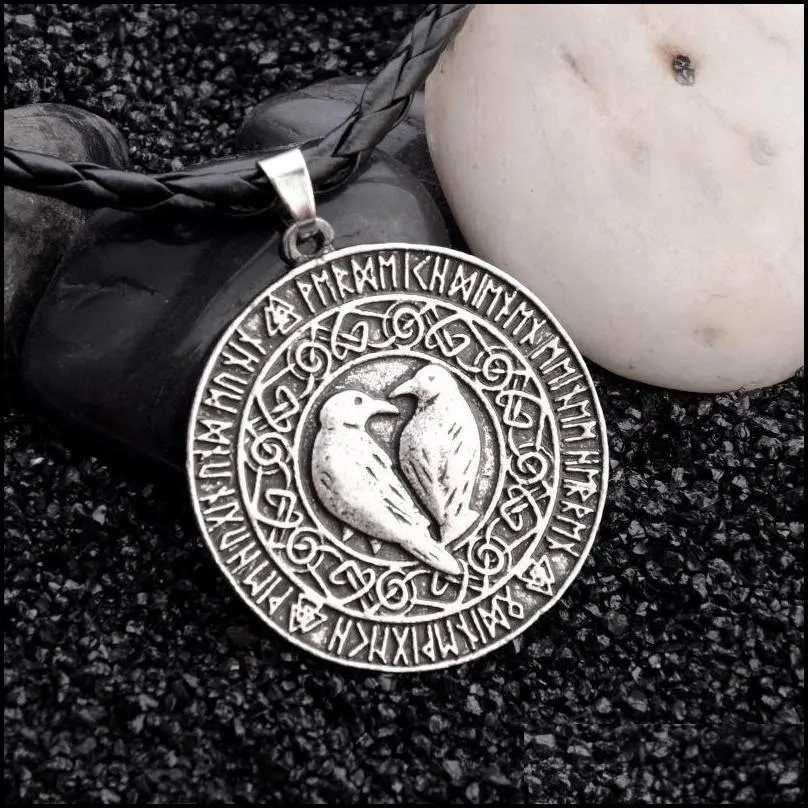 bird pendant necklace for women  beautifully necklace mythology jewelry talisman leather necklace
