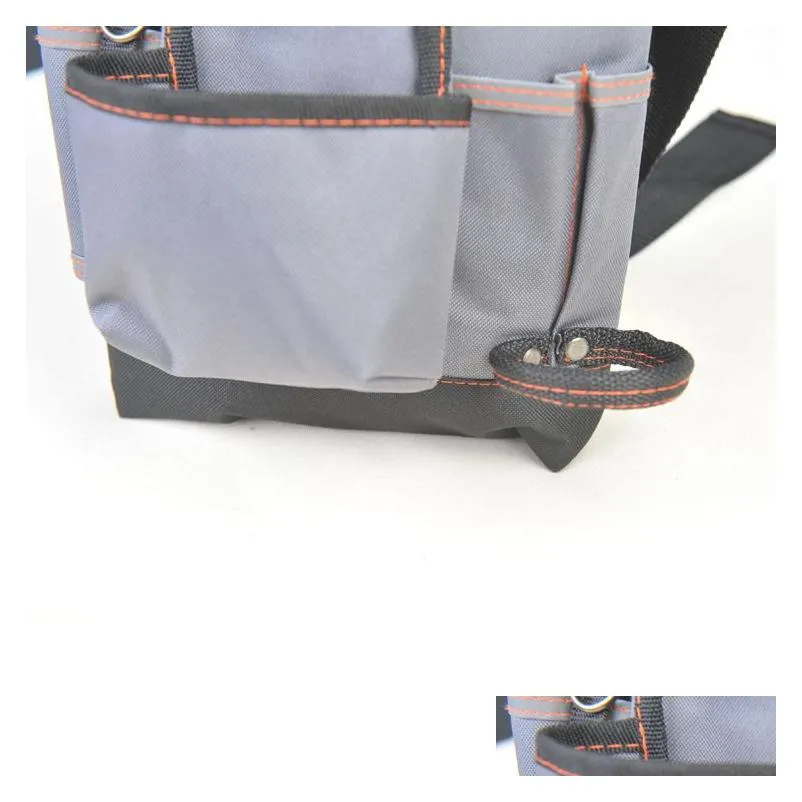 Double layered thickened canvas Oxford cloth multifunctional single shoulder portable toolkit special price wallpaper belt