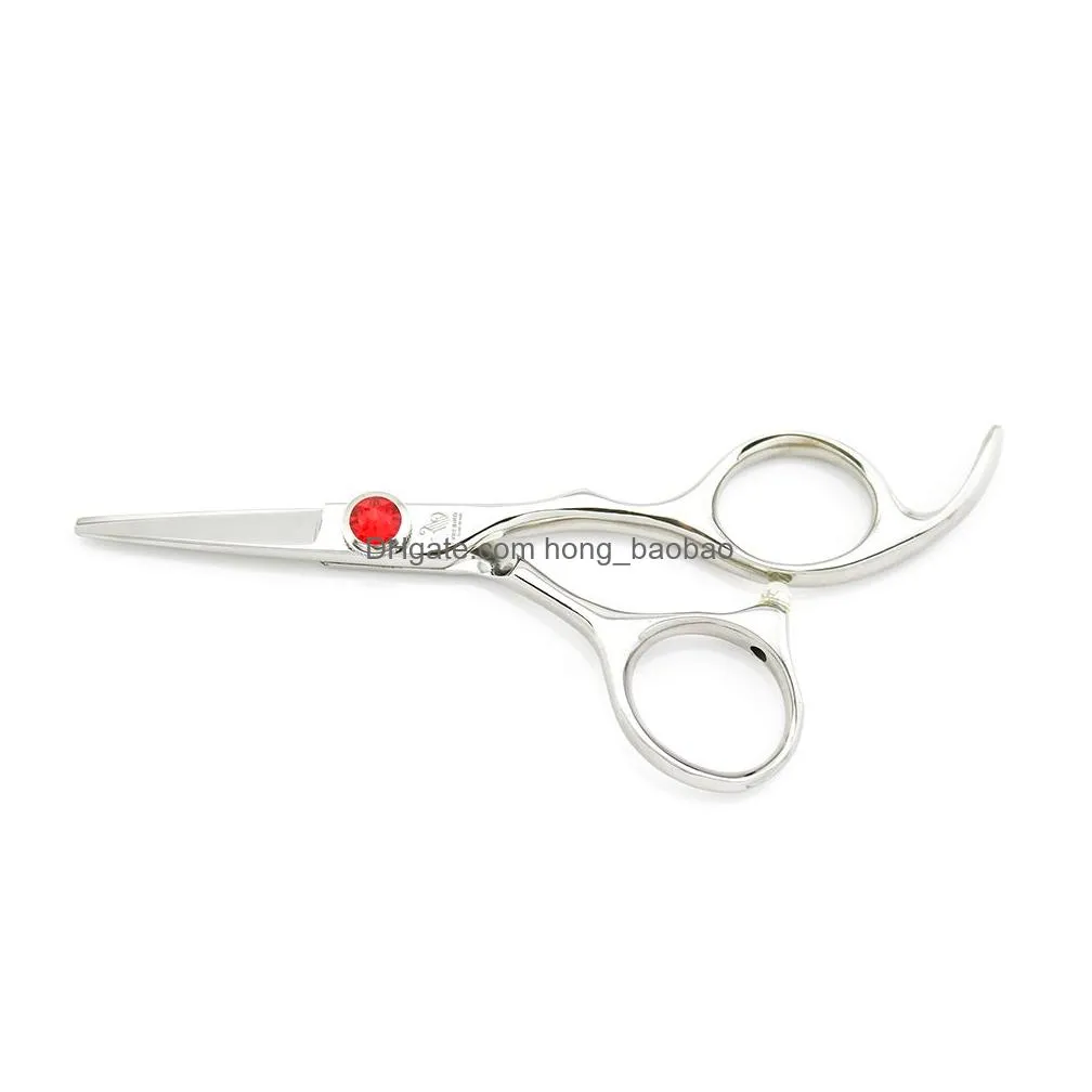 lyrebird high class hair scissors 440c japan hair shears 4.5 inch or 5 inch big red stone good quality 