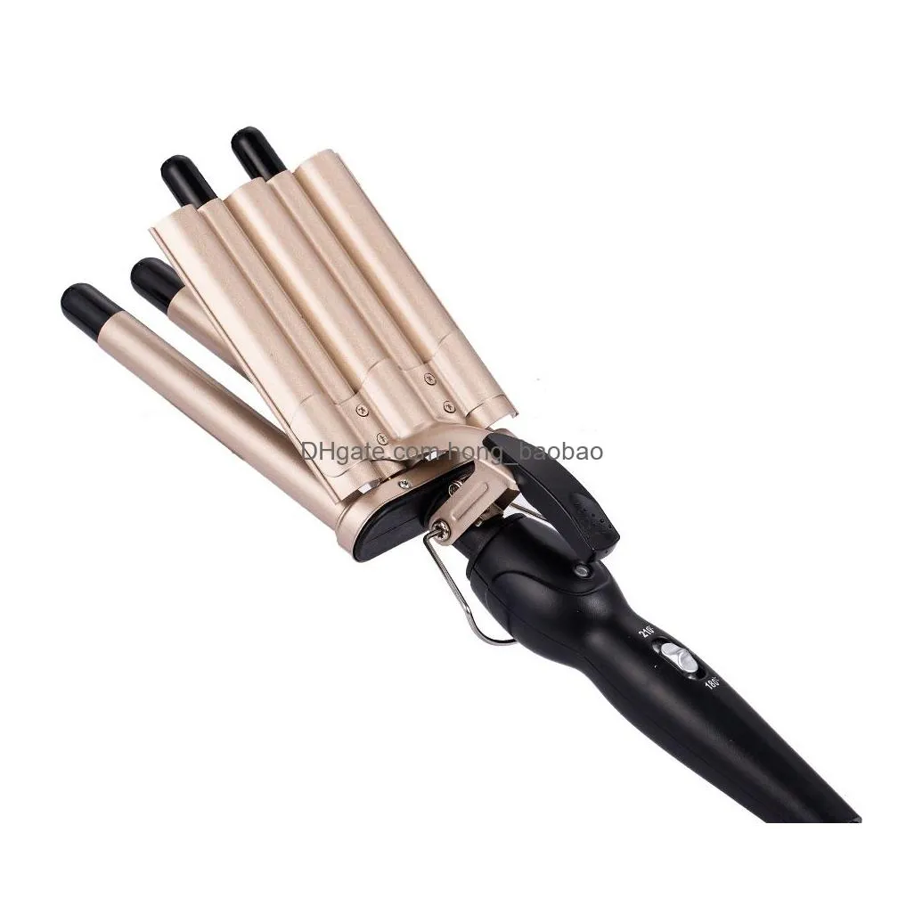 m-105 thermostatic curling iron 5 rods curling iron curling head 5 tubes water ripple curling iron