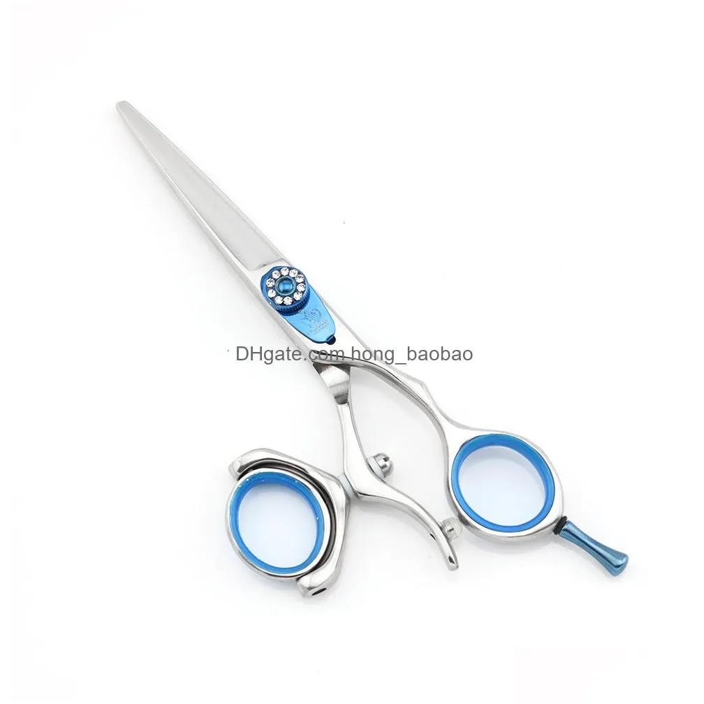 lyrebird high class hair scissors set 5.5 inch 360 thumb swivel handle professional hair scissors high quality 