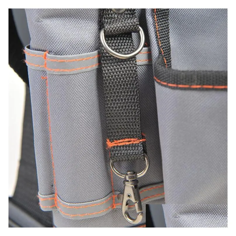 Double layered thickened canvas Oxford cloth multifunctional single shoulder portable toolkit special price wallpaper belt