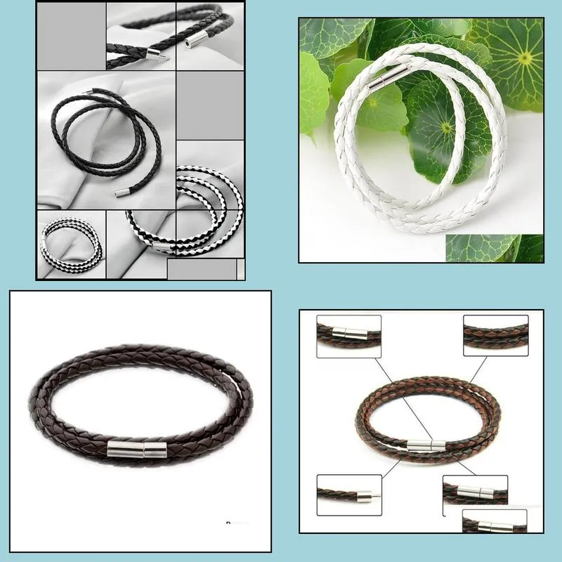 charm bracelets foreign trade men rope twist bracelet both men and women can wear leather infinity bracelets