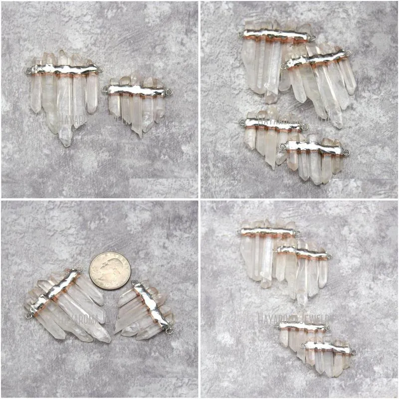 Pendant Necklaces Pendant Necklaces Pm27370 Copper Soldered Solder Jewelry Clear Crystal Graduated Form Drop Delivery Jewelry Necklace Dhkya