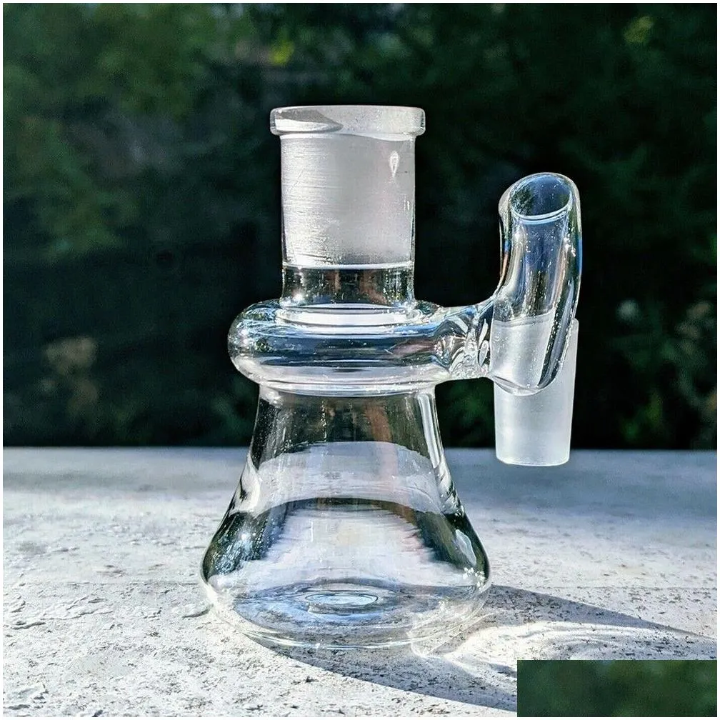 Mini Dry Glass Ash Catcher 14mm Hookah Glass Bong Water Catchers Clear Bubbler Ashcatcher 45 90 Degree