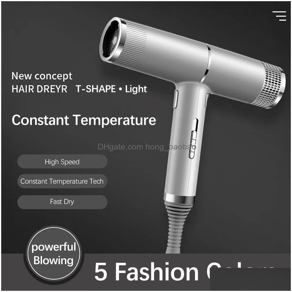 professional high quality hair dryer negative ion and cold air styling tools home hair salon air 110v dryer gift set