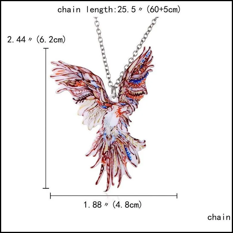 Pendant Necklaces Pendant Second Gram Force Heat Transfer Acrylic Necklace Fashion Animal Sweater Drop Delivery Jewelry Necklaces Pend Dhqxa