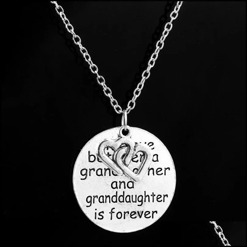 pendant necklace mother grandmother i love you to the moon and back letters chain necklaces