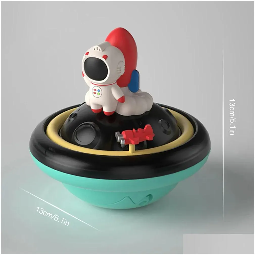 Bath Toys Water Shooting Meteor Ball Water Game Toy Astronaut Baby Bath Sound and Light Bath Toy Style Baby Gift 230615