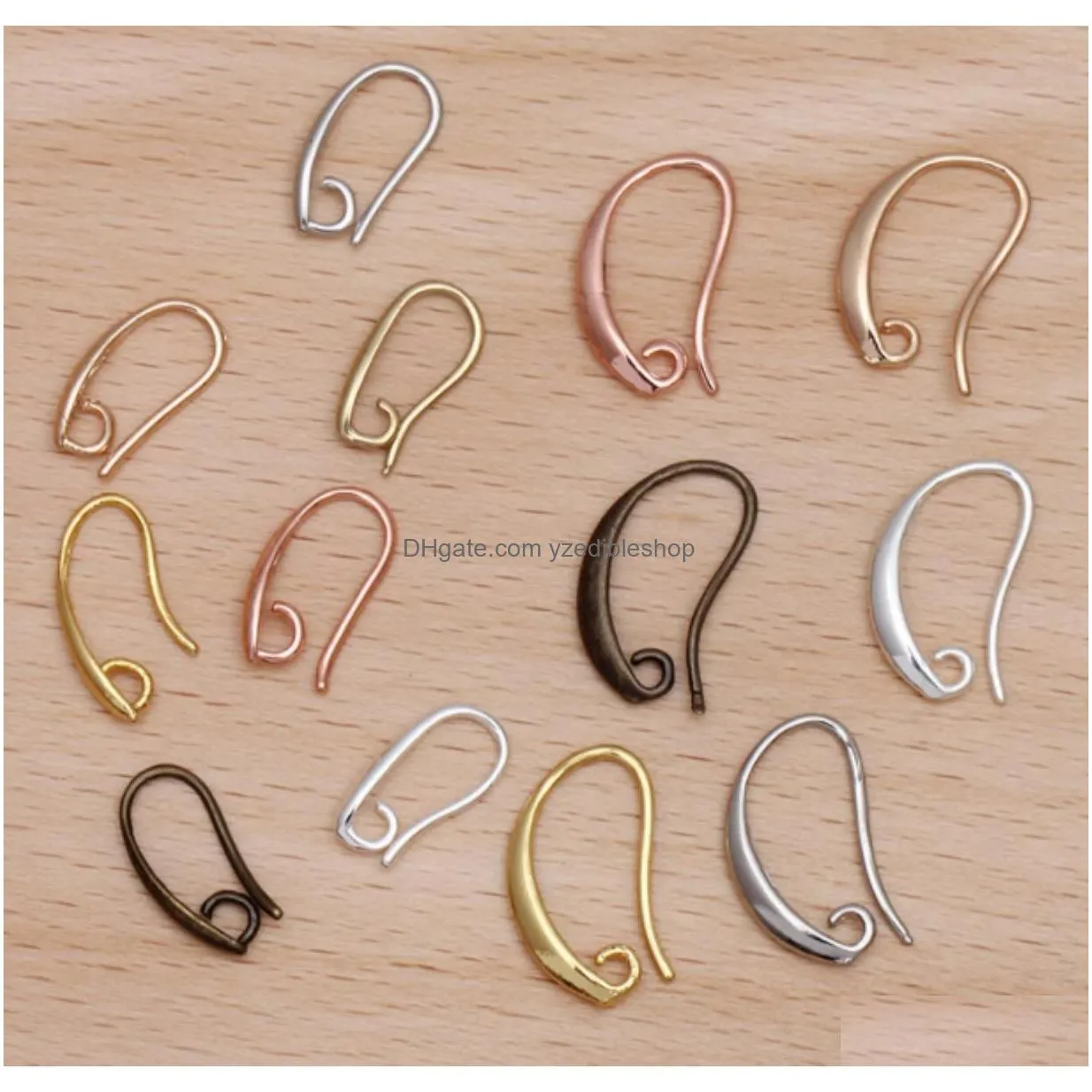 clasps hooks 100x diy making 925 sterling sier jewelry findings hook earring pinch bail ear wires for crystal stones beads thvxd 9273e