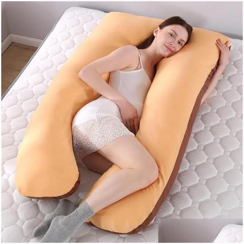 Pregnant Sleeping Support Pillow For Pregnant Women Body U Shaped Maternity Pillows Baby Nursing Pregnancy Bedding Mommy Care