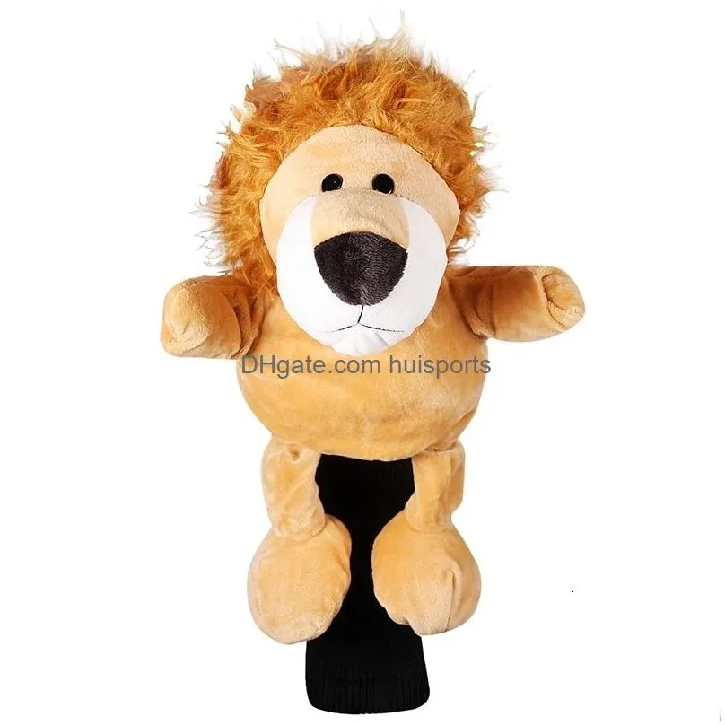 other golf products all kinds of animal golf club driver head covers suitable for mens and womens club mascot novelty cute gift