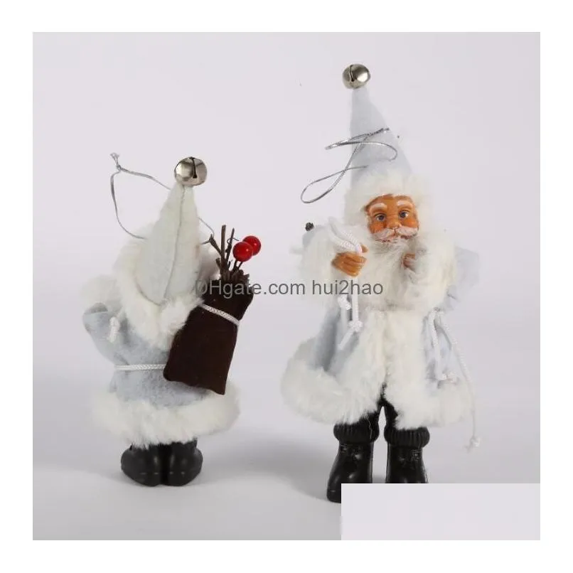 christmas santa claus doll toy home christmas decorations christmas tree decorations xmas happy year gift