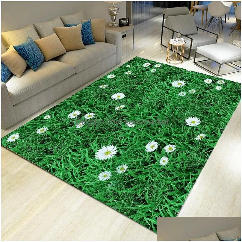 3d flower carpets hallway mat doormat bedroom rectangle floral rug living room classic ocean rugs kids kitchen stairs carpet anti-200a