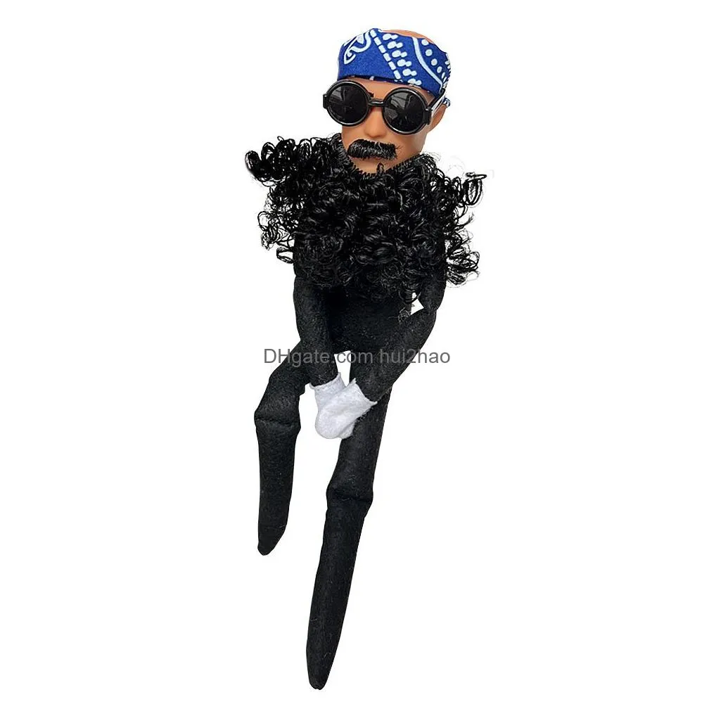 harden doll cosplay hip hop ornament cool fashion toys art craft halloween christmas party home decoration prop
